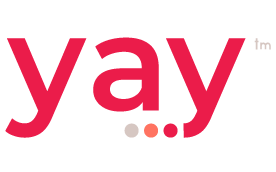 Logo of yay, a Complete Business Communication Cloud System.